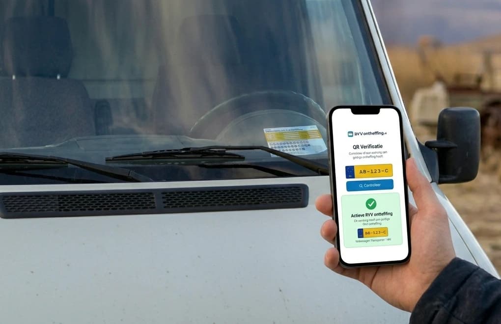 Direct zien of een RVV ontheffing geldig is: de QR-controle uitgelegd